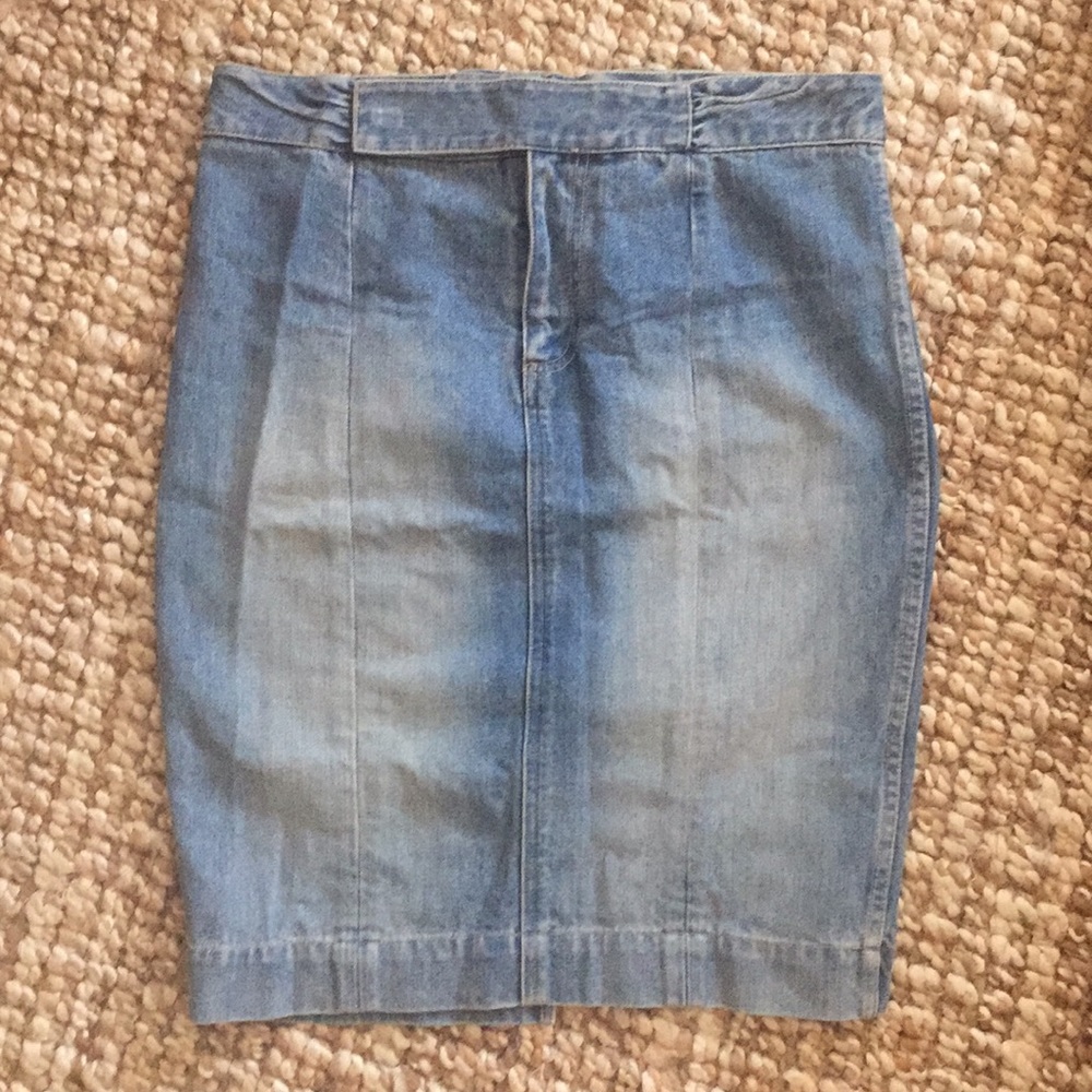 Marc Jacobs Collection Denim Pencil Skirt